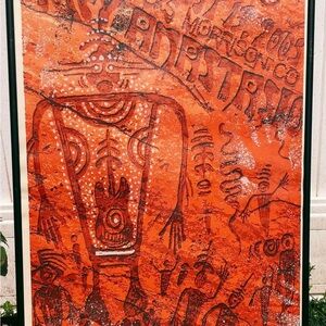 2005 Trey Anastasio Phish Red Rocks Screen Print Concert Poster Jeff Wood MINT